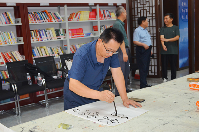 【墨韵颂党恩 丹青绘初心】一滕集团庆祝建党104周年主题党日书画活动圆满举行