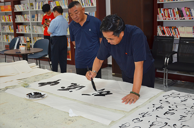 【墨韵颂党恩 丹青绘初心】一滕集团庆祝建党104周年主题党日书画活动圆满举行