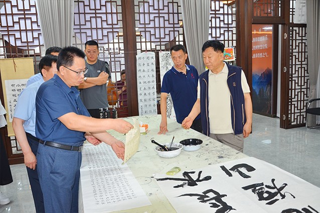 【墨韵颂党恩 丹青绘初心】一滕集团庆祝建党104周年主题党日书画活动圆满举行