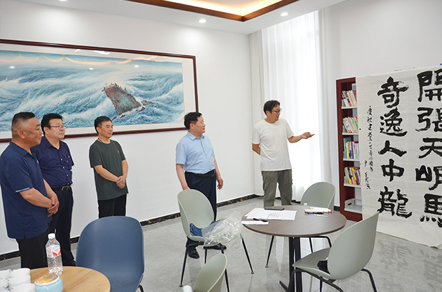 【墨韵颂党恩 丹青绘初心】一滕集团庆祝建党104周年主题党日书画活动圆满举行