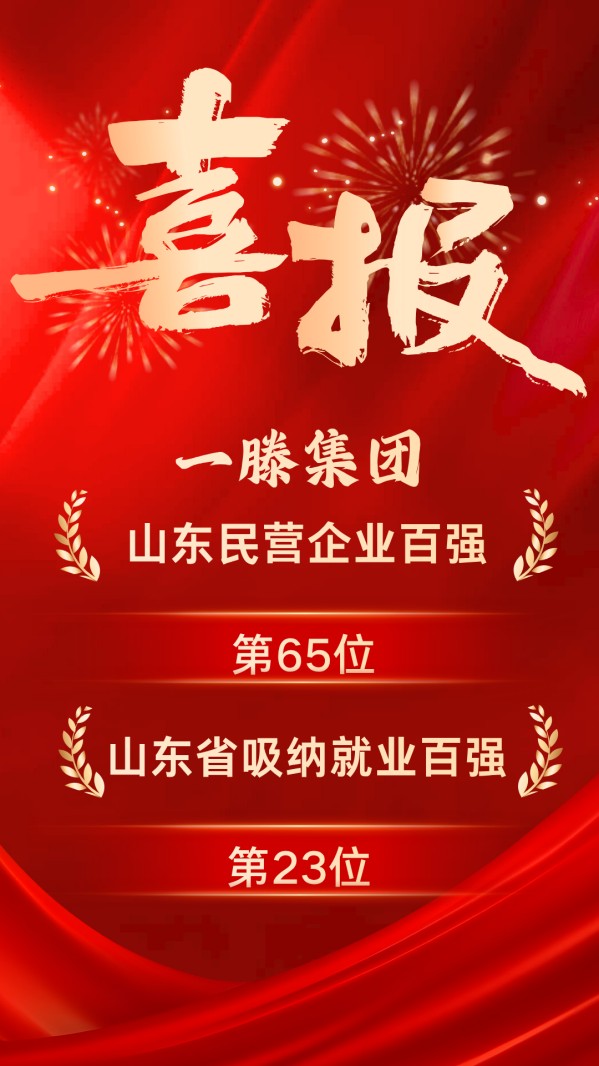 喜报｜一滕集团入选山东省 2026 民营企业双百强榜单！