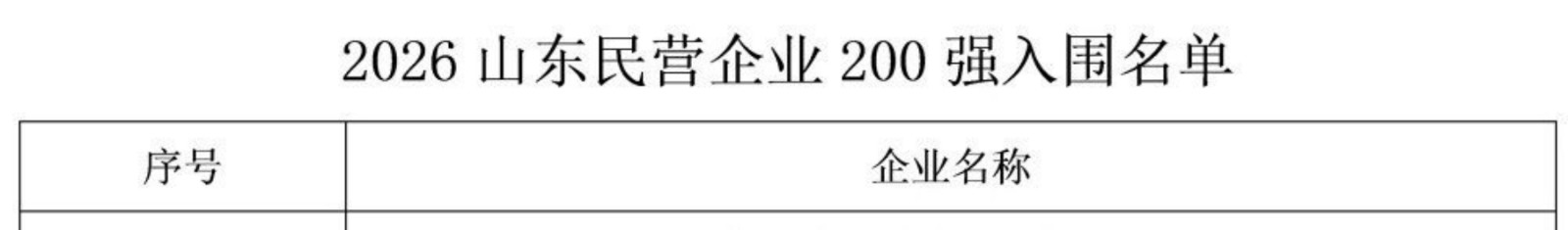 喜报｜一滕集团入选山东省 2026 民营企业双百强榜单！